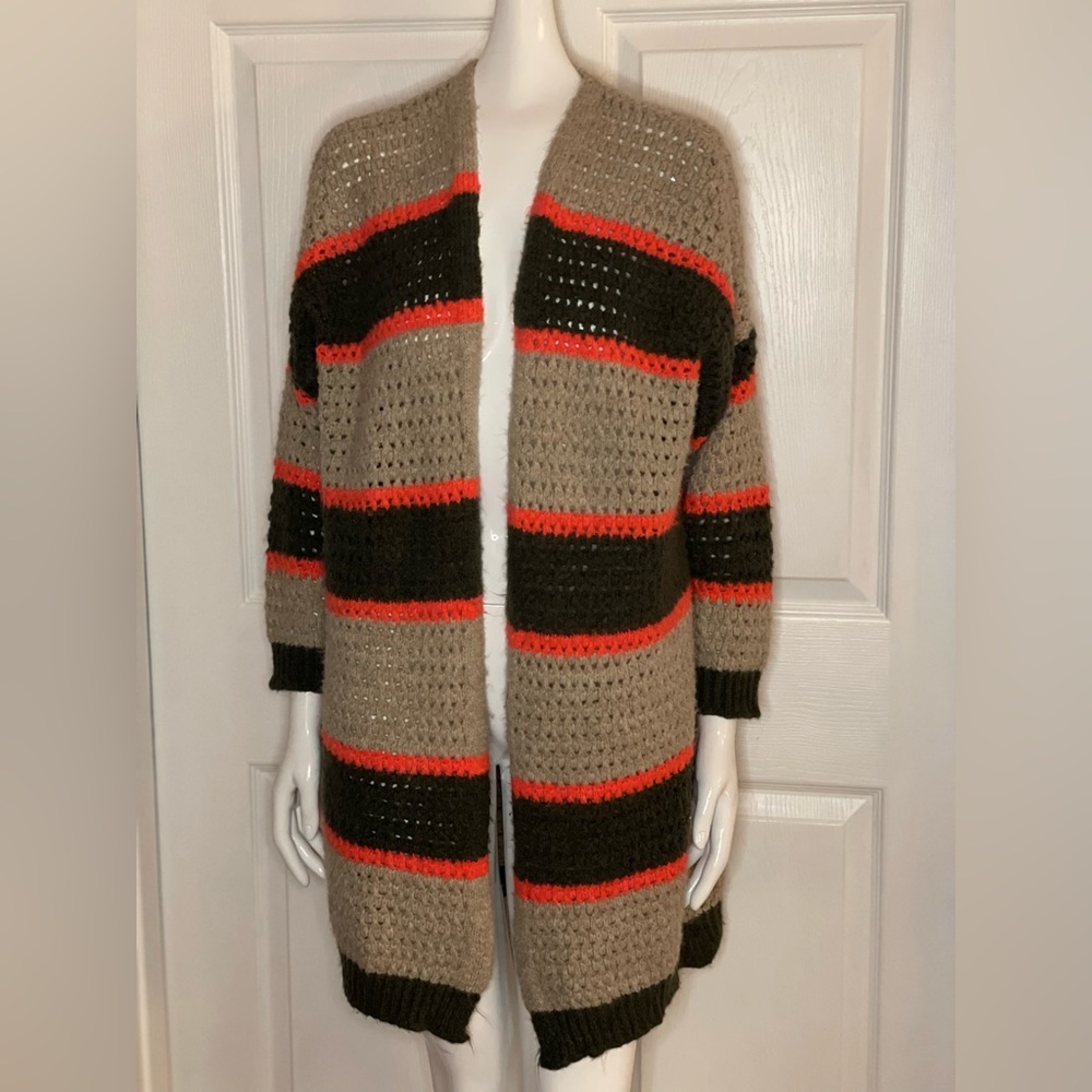 Italian Hand-knit Cardigan- Size M-L